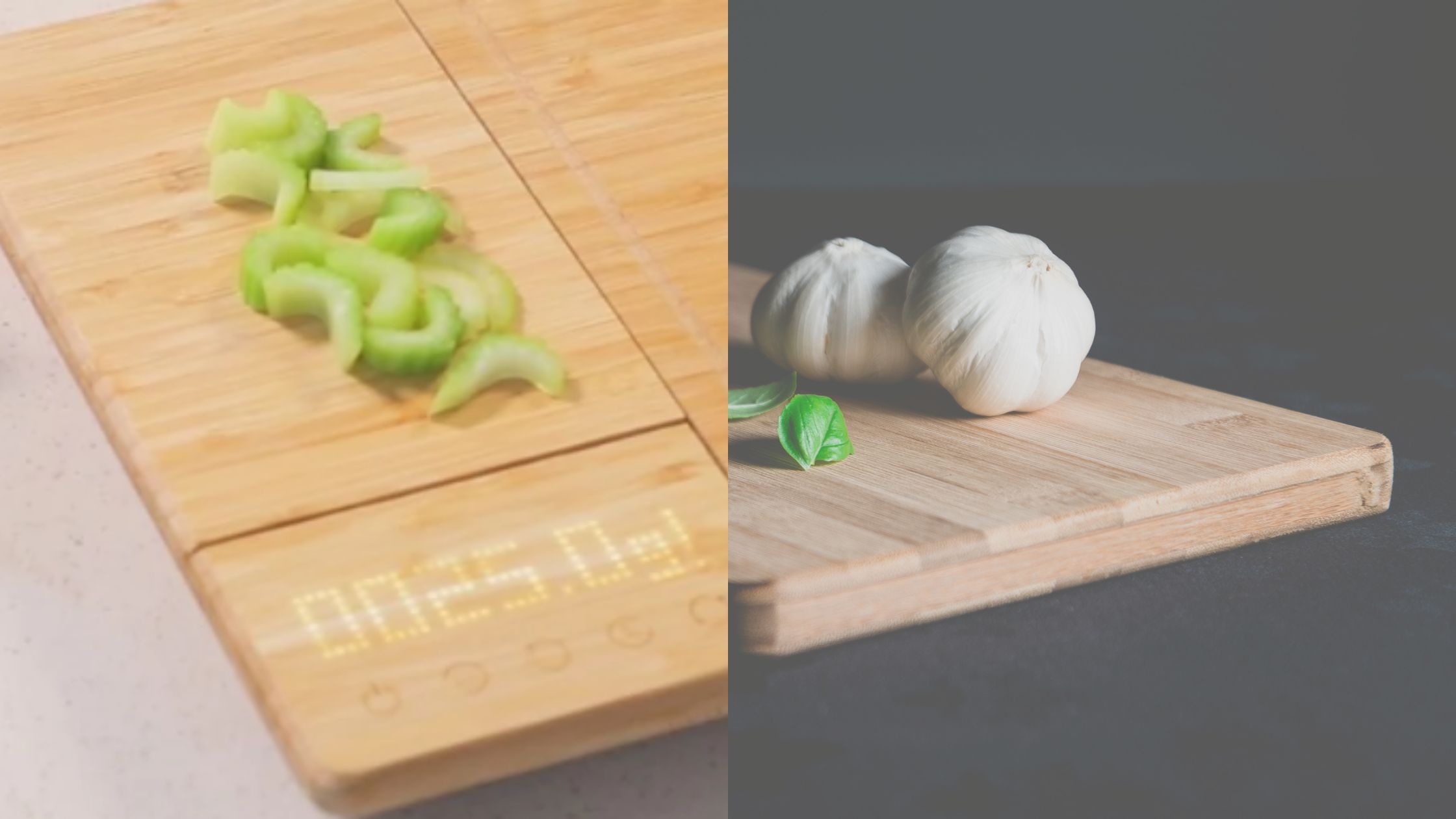 What functionalities could a smart cutting board provide over normal cutting  board?